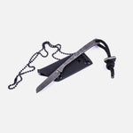 Завантажте зображення в засіб перегляду галереї, Короїд. Ніж шийний / Кам'яна структура / Чорний
