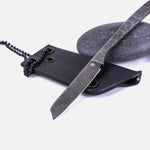 Завантажте зображення в засіб перегляду галереї, Короїд. Ніж шийний / Кам'яна структура / Чорний
