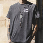 Завантажте зображення в засіб перегляду галереї, Футболка з світловідбиваючим логотипом Krava Cut x Wander dossier
